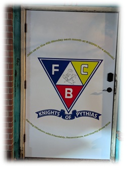 Pythian front door